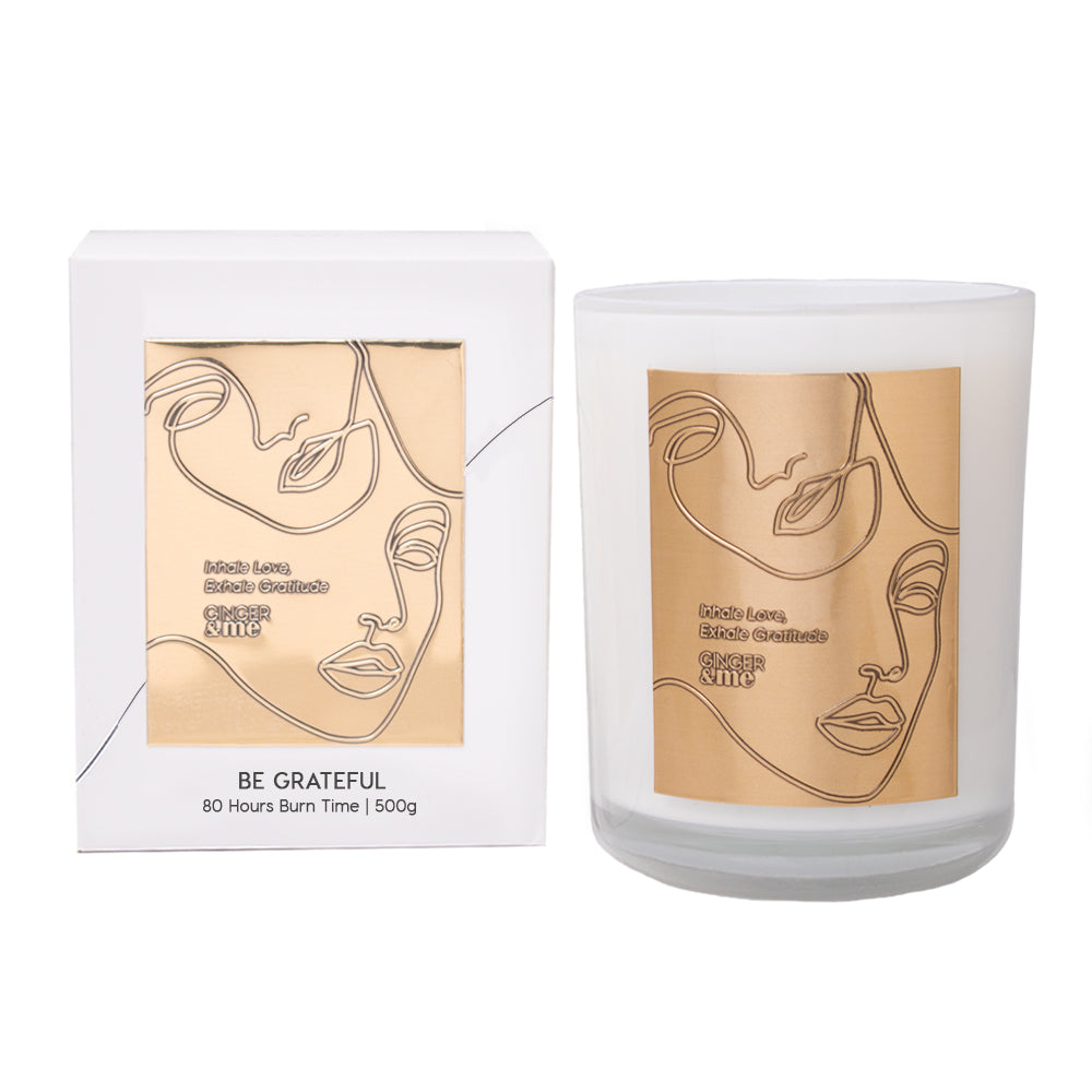 Mindfulness Candle - GRATEFUL